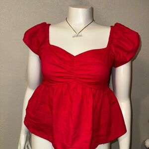 Red Women's Top